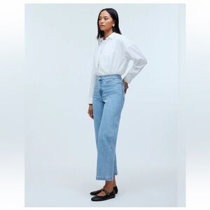 Madewell Emmett Wide-Leg Crop Jean